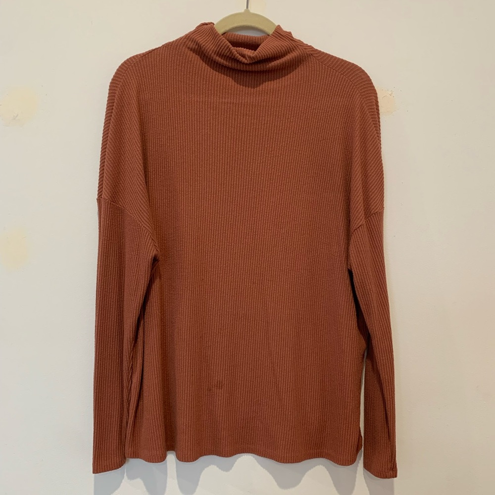 Soft Pink Turtleneck